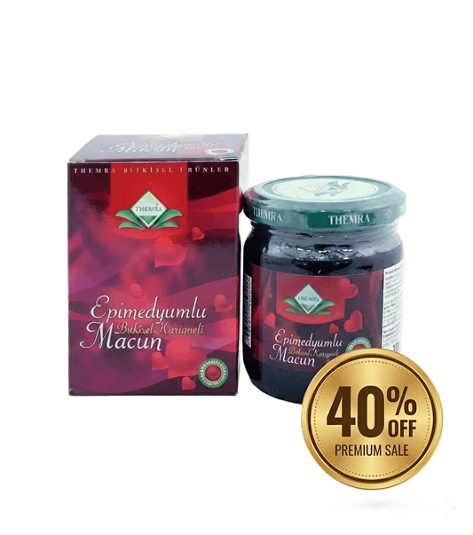 Themra Turkisk mesirpasta med epimedium & honung – Burk 240 g